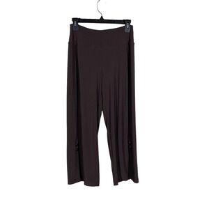 Sympli Brown Crop Straight Leg Pant